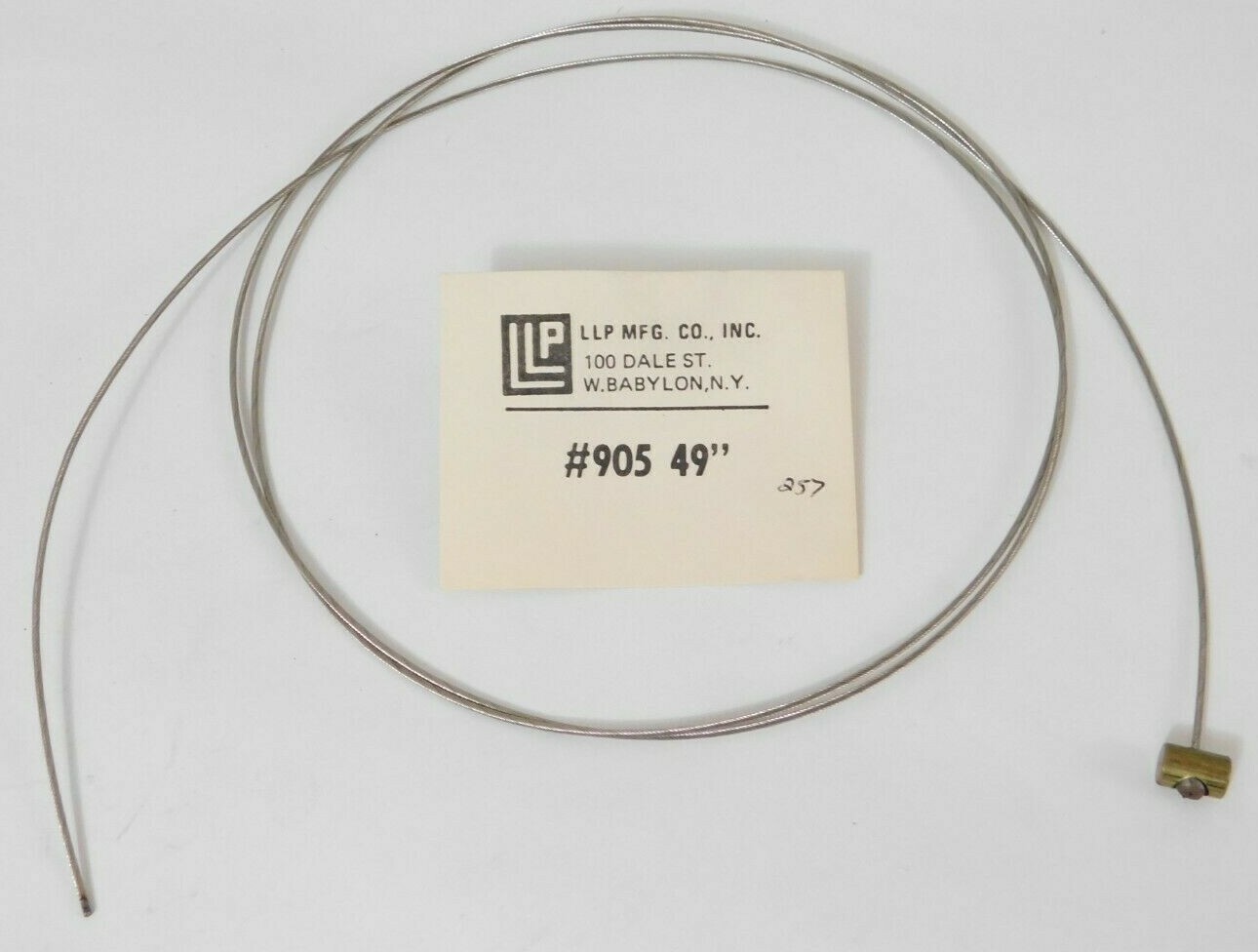 1 NOS LLP 49" Inner Control Cable # 905 Vintage Snowmobile ATV Brake Throttle