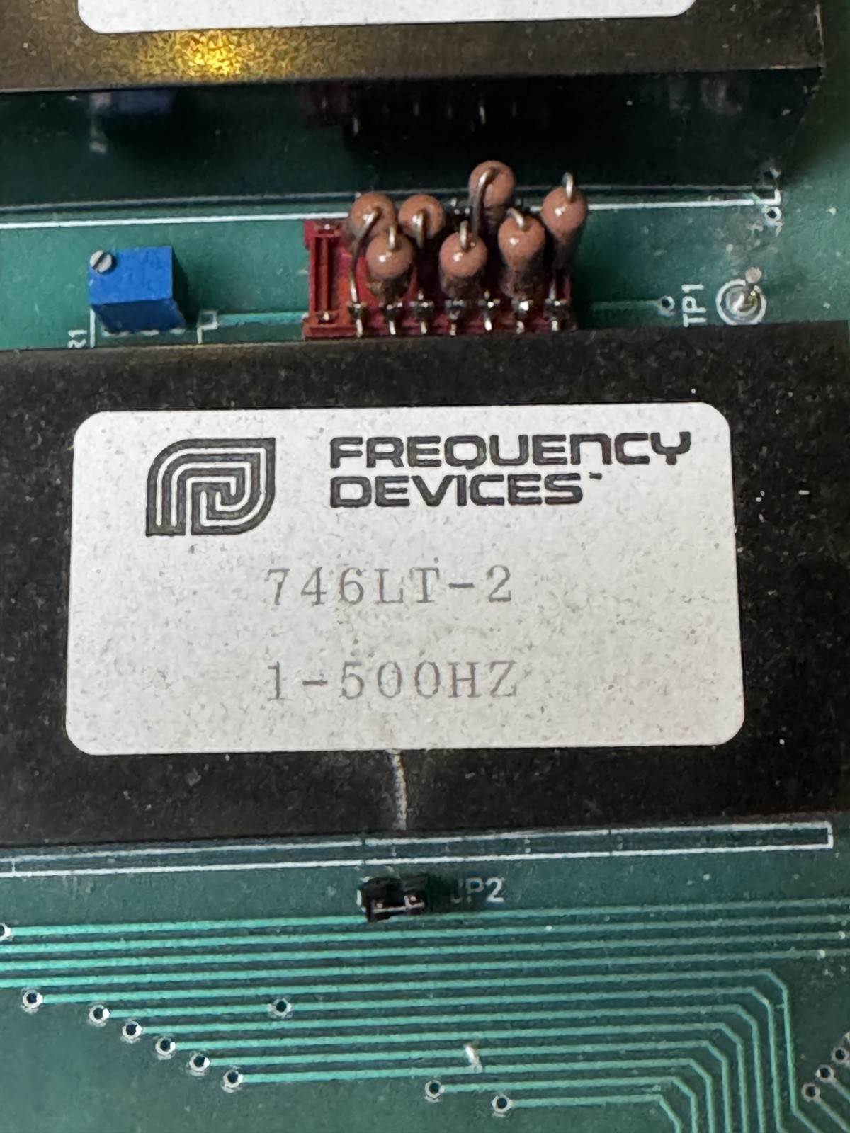 NASA PCB Frequency Devices Board