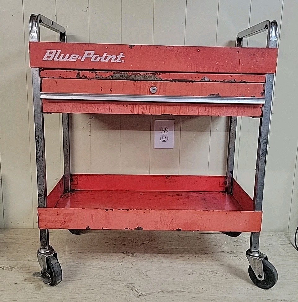 Snap-on Blue Point Rolling Cart With A Drawer