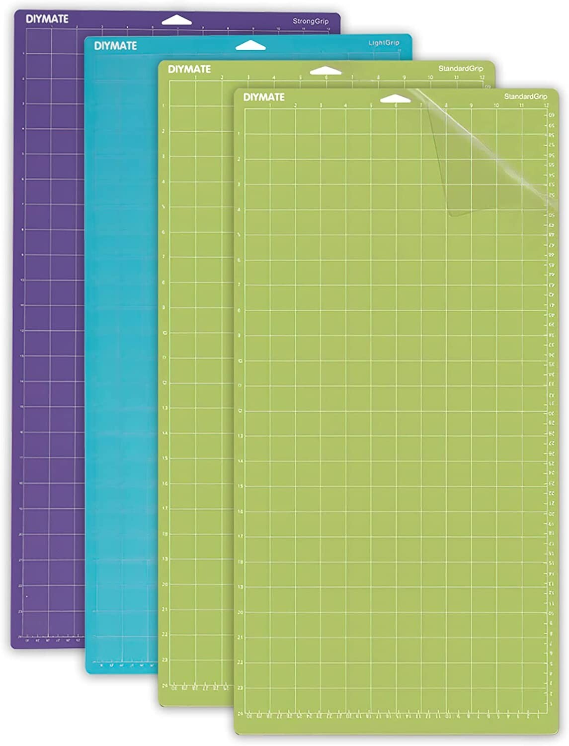 Cutting Mats, 4 Pcs 12x24'' Cutting Mats Variety Adhesive  Strong Light Grip