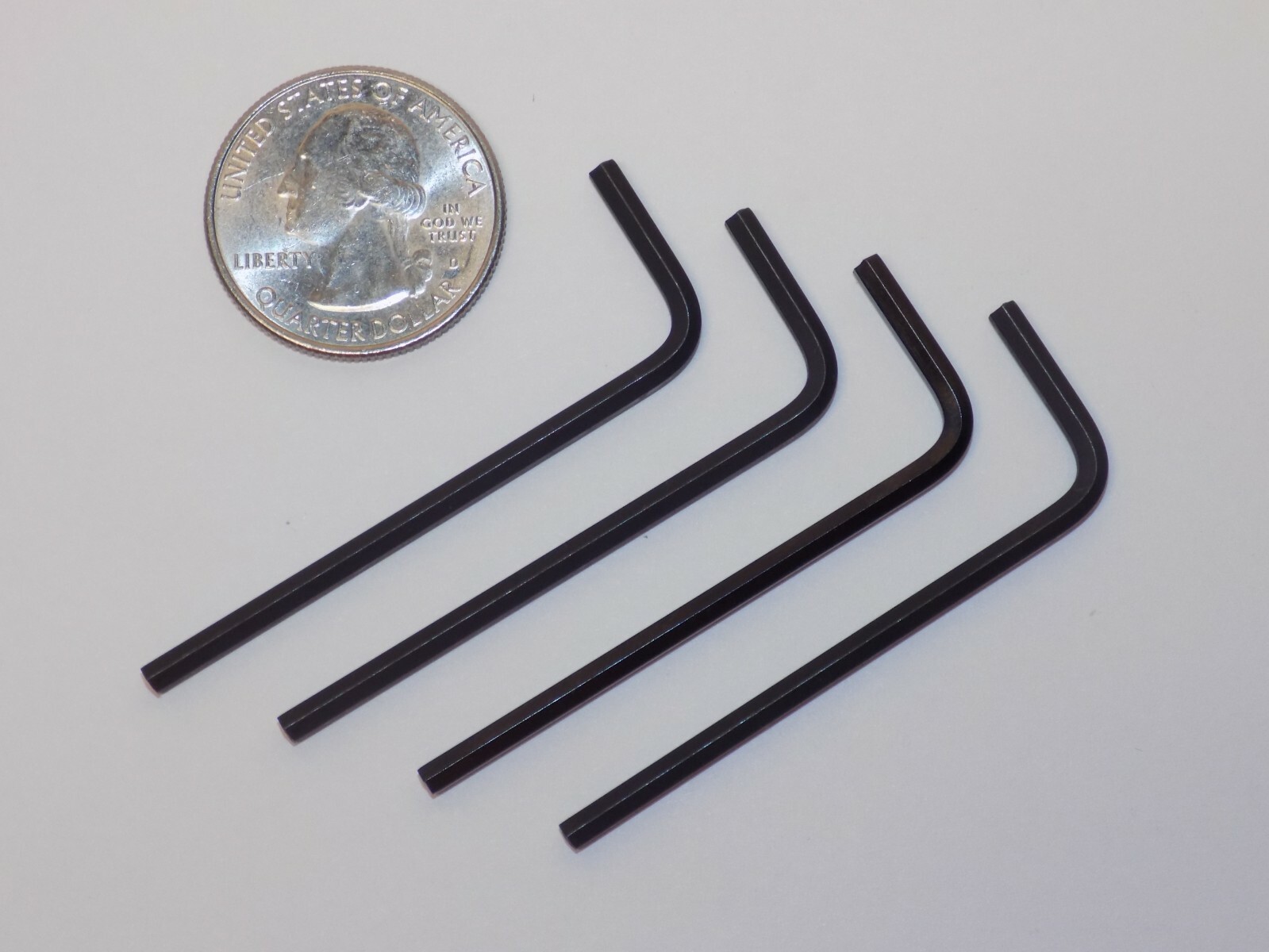 4ct Pack Allen Wrenches 3/32" SAE Short Arm Hex Keys 3/32 inch Allen Wrench Key