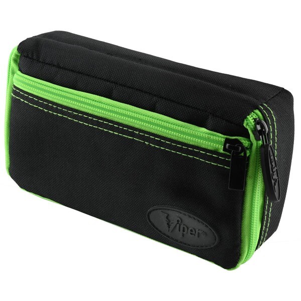 GREEN VIPER PLASMA DART CASE WILL HOLD 1 SET FULLY LOADED DARTS