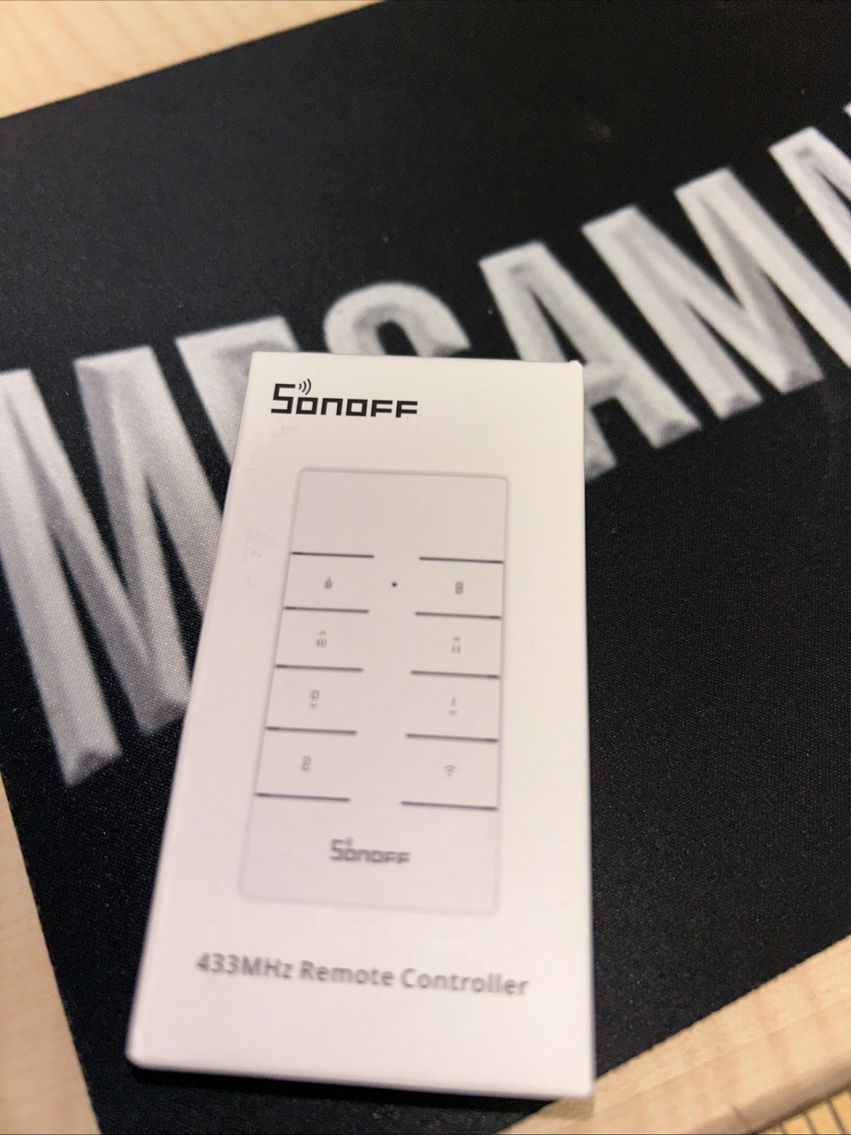 SONOFF RM433R2 Remote Control 8 Keys Work with 433Mhz Sonoff Smart Home Switches