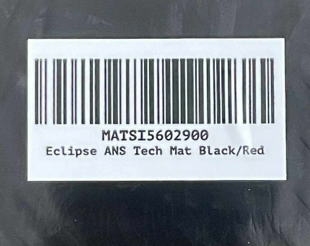NEW Planet Eclipse Tech Flex Gun Mat - Black/Red
