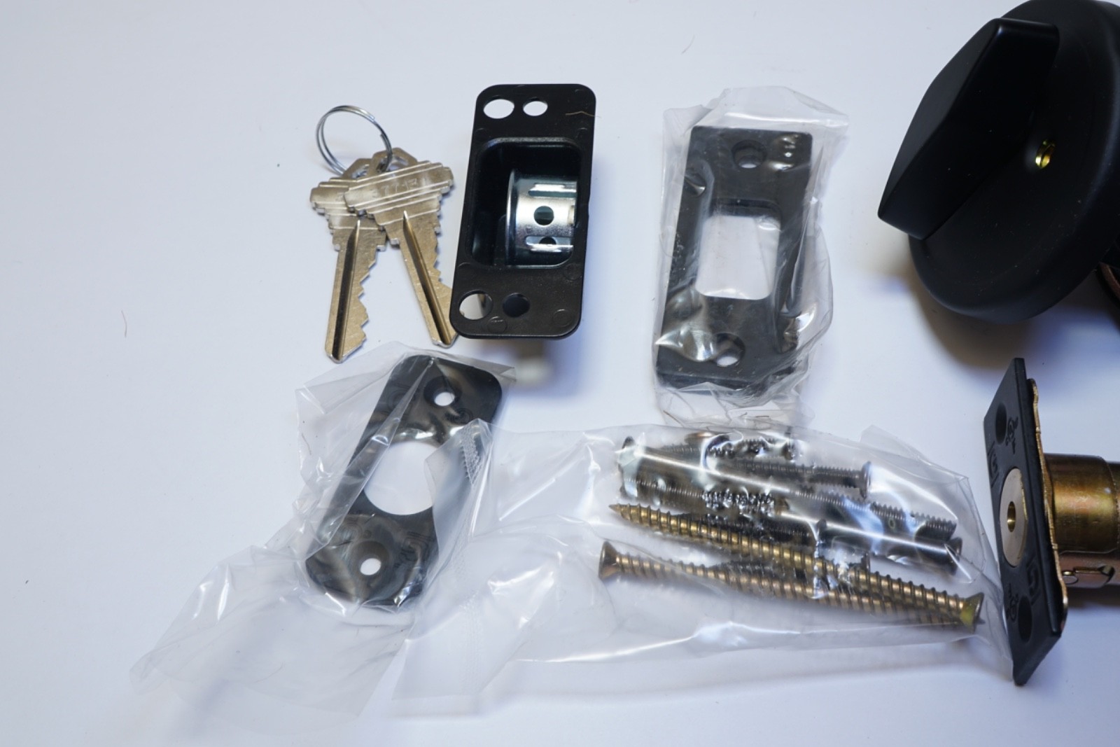 General Lock CS374732 Grade 2, Function: Deadbolt Single Cylinder Black ShipFREE