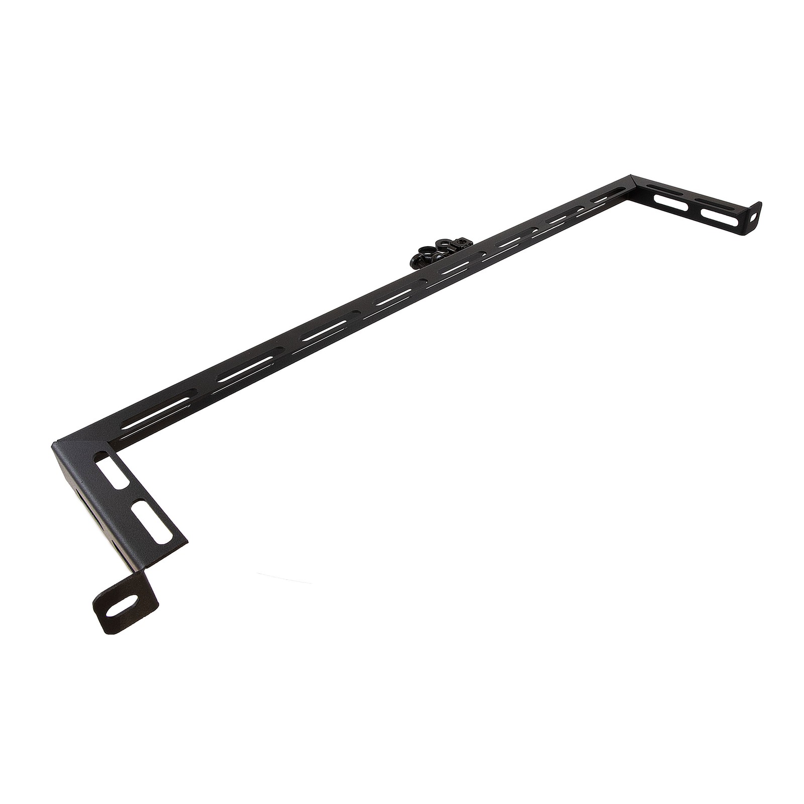 NavePoint 19" Horizontal Mount Lacing Bar 4 Inch Depth, 5-Pack, Steel Cable
