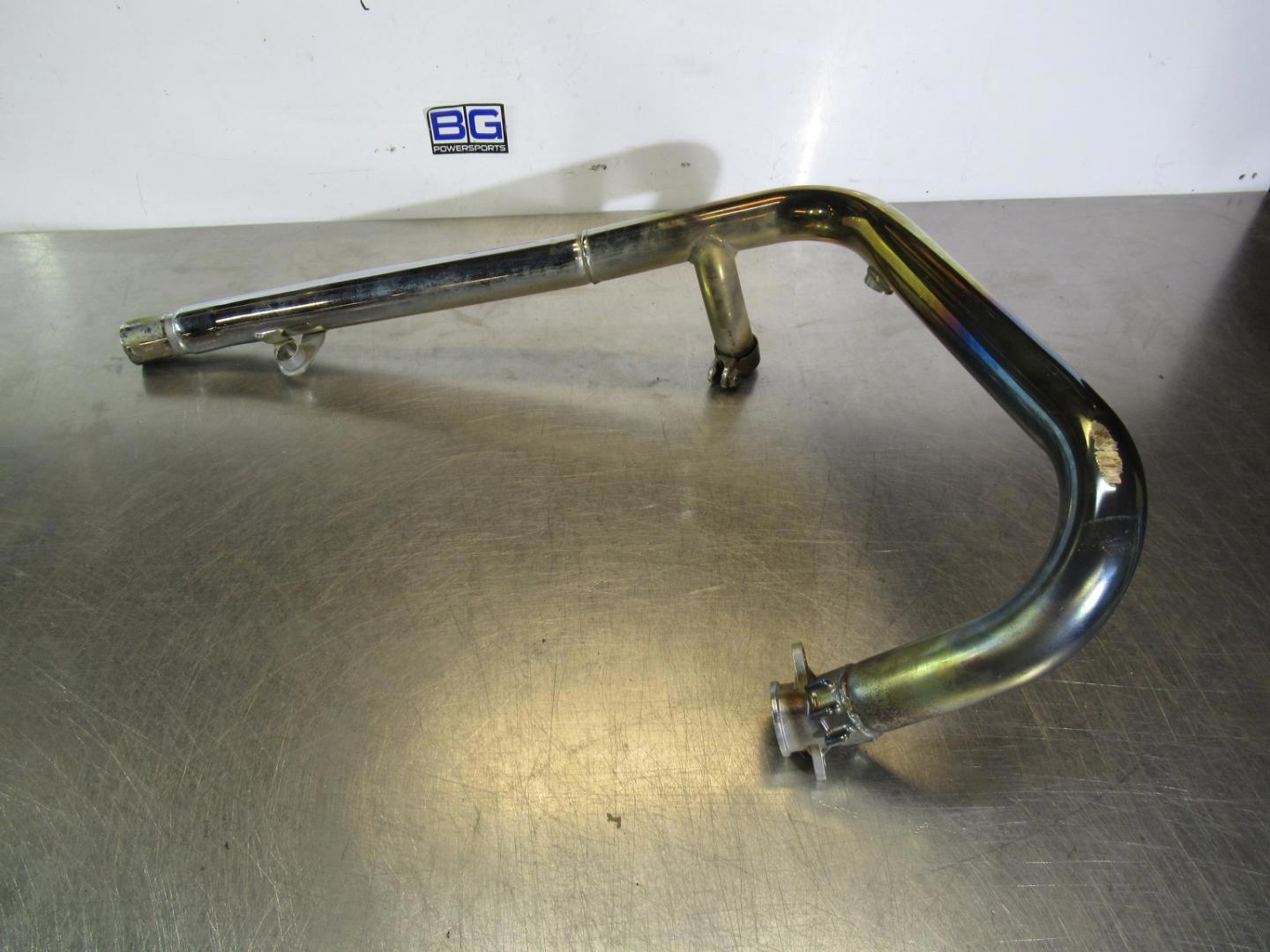 EB1383 2009 09 TRIUMPH BONNEVILLE LEFT-HAND LH HEADERS EXHAUST PIPE