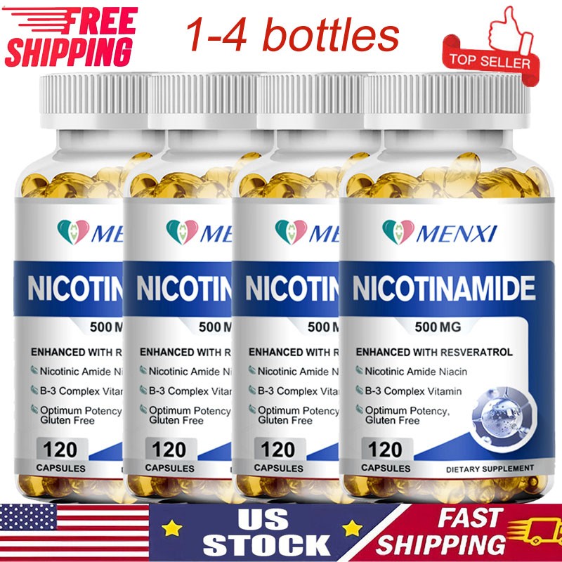 Nicotinamide 500Mg Vitamin B3 Mononucleotide High Quality Supplement Anti-Aging