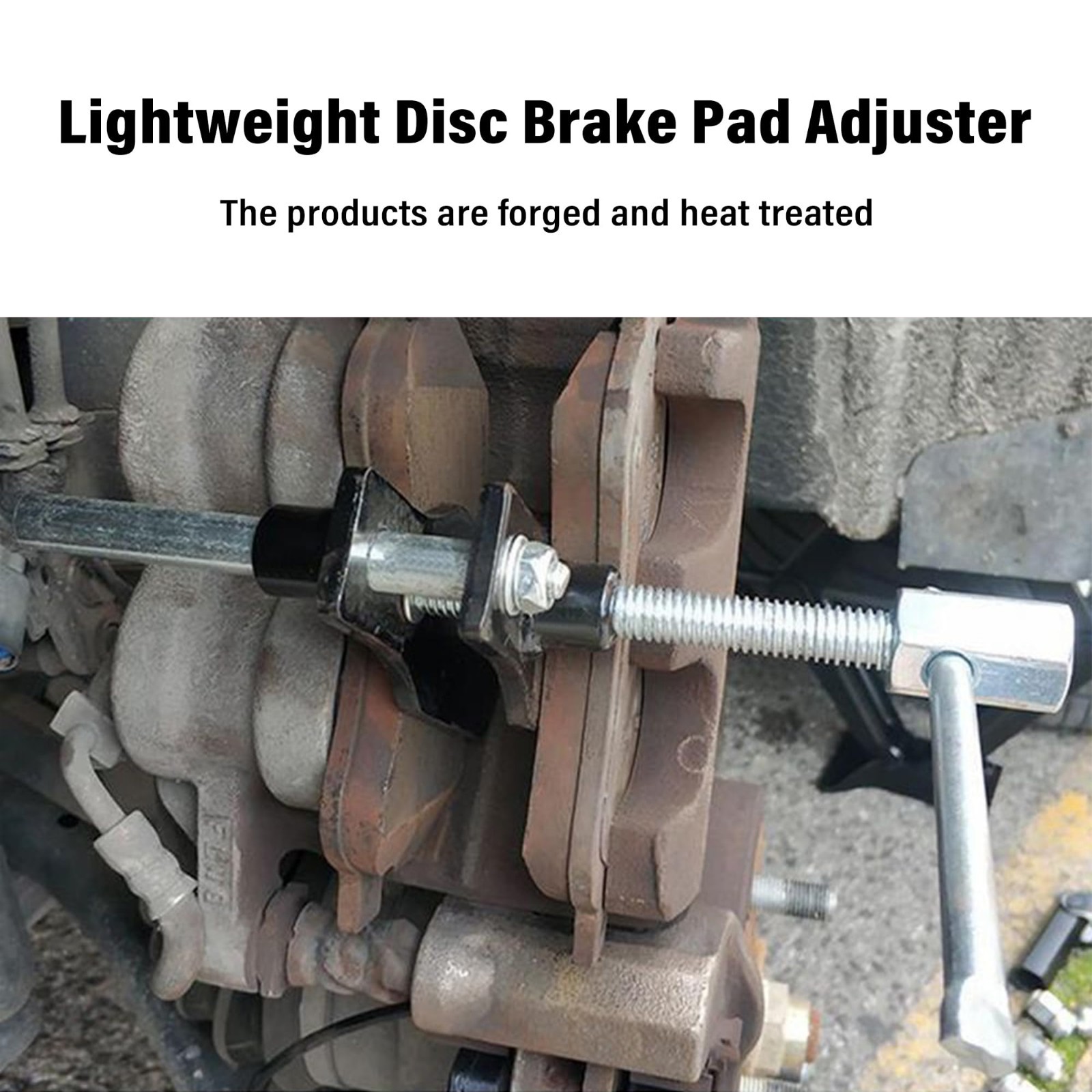 Heavy Duty Brake Caliper Compression Tool - Universal Disc Brake Pad Spreader fo