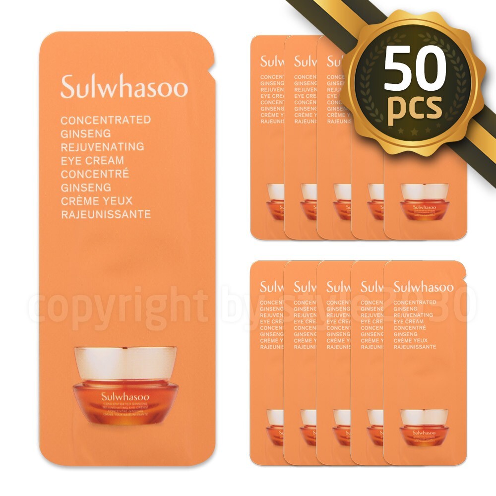 Sulwhasoo Concentrated Ginseng Rejuvenating Eye Cream 1ml x 50pcs (50ml)