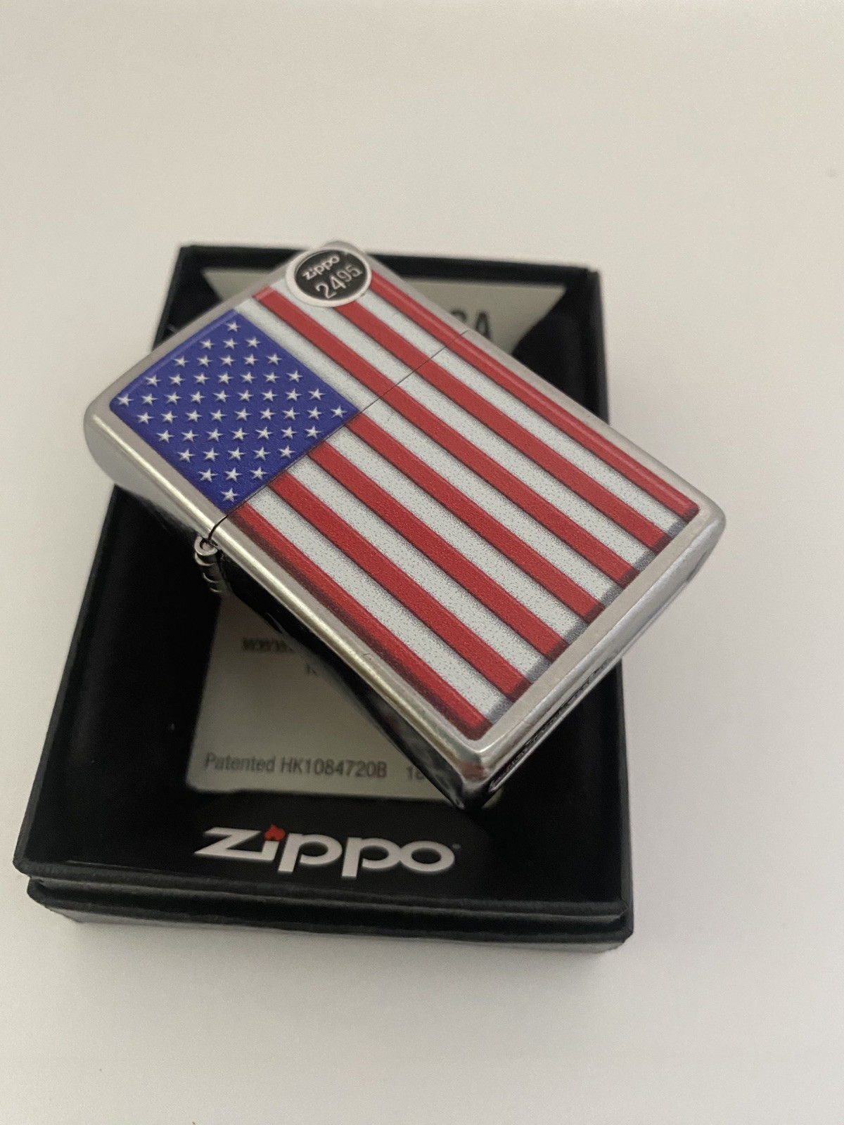 Zippo Patriotic On A 2022 Lighter