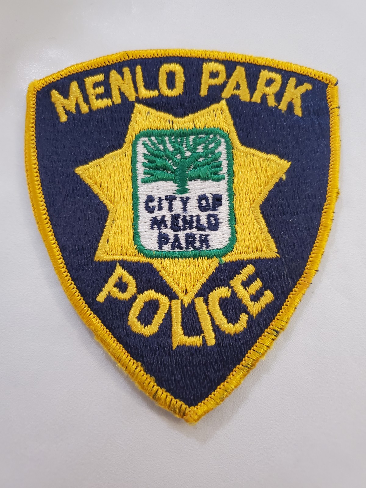 Vintage Menlo Park Police Department in California
