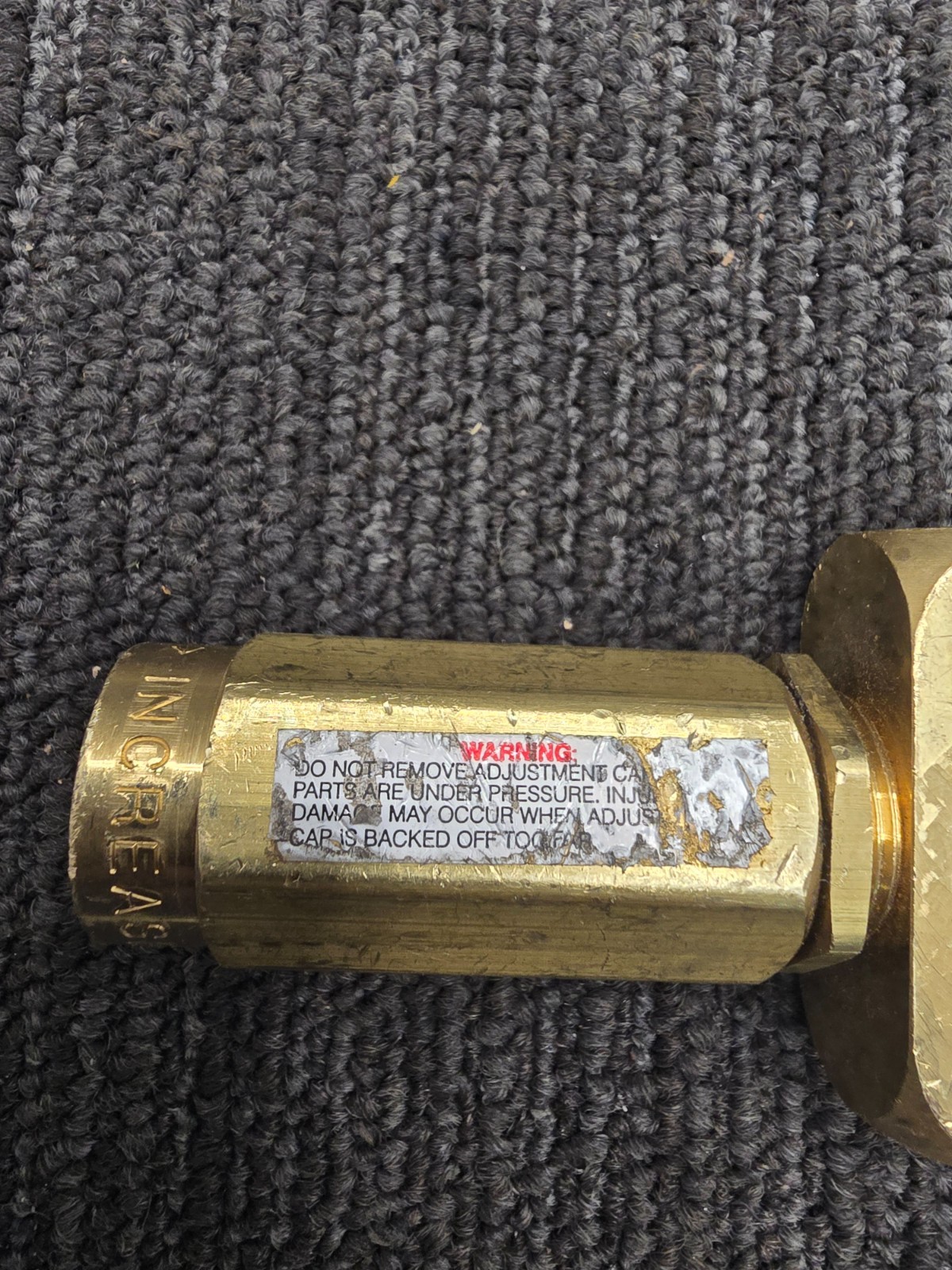 PRESSURE REGULATOR AP OUTLET AND BYPASS REPLACEMENT