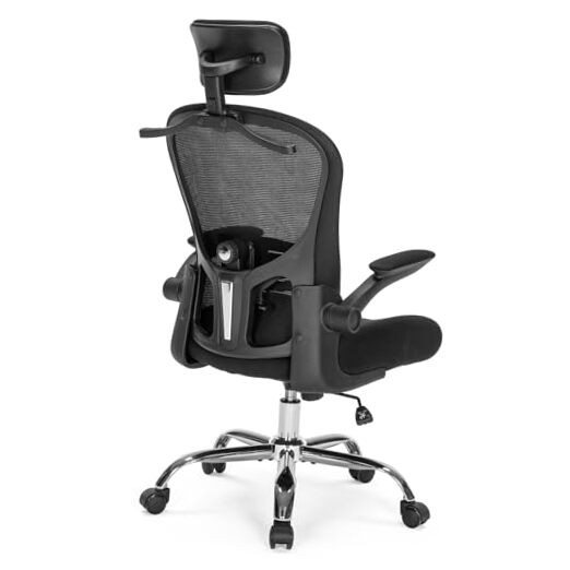 -6066 All-Around Fine-Tuned Comfort Chair. Liftable Seat, 4D Lumbar Black6