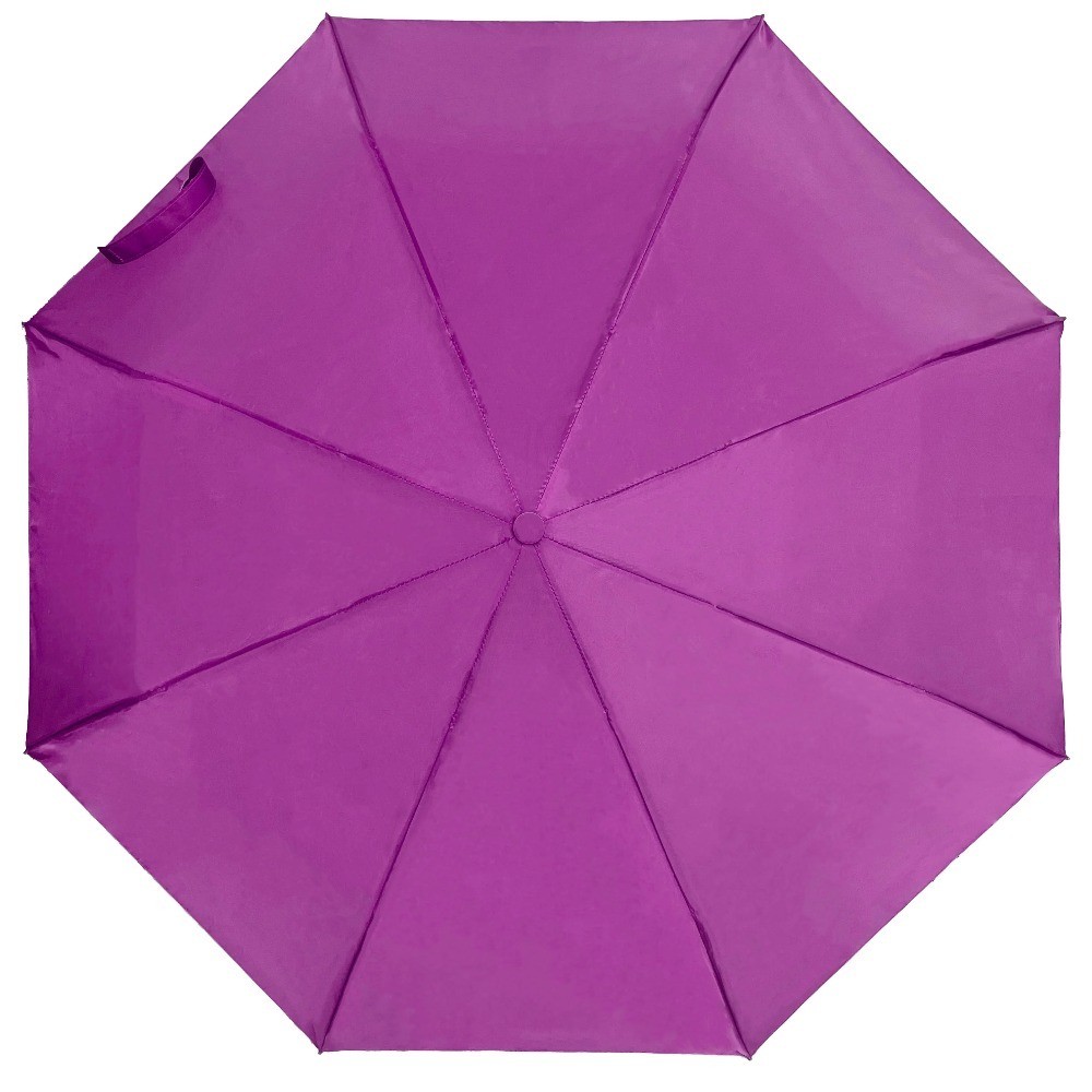 Automatic Super Mini Compact Travel Rain Umbrella Purple