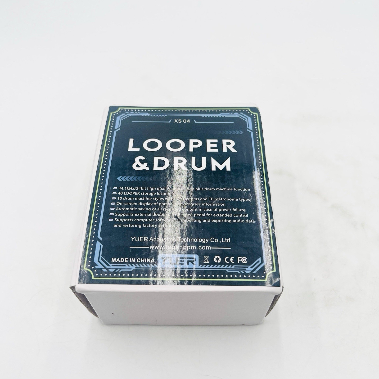 Yler Looper & Drum Digital Guitar Looper Drum Machine Effects Pedal