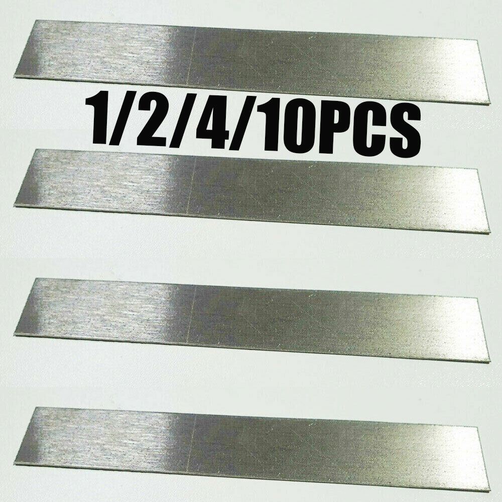 1/2/4/10PC Pure Nickel Anode 6" x 1" Plating Bright Nickel Jewelry Rectifier NEW