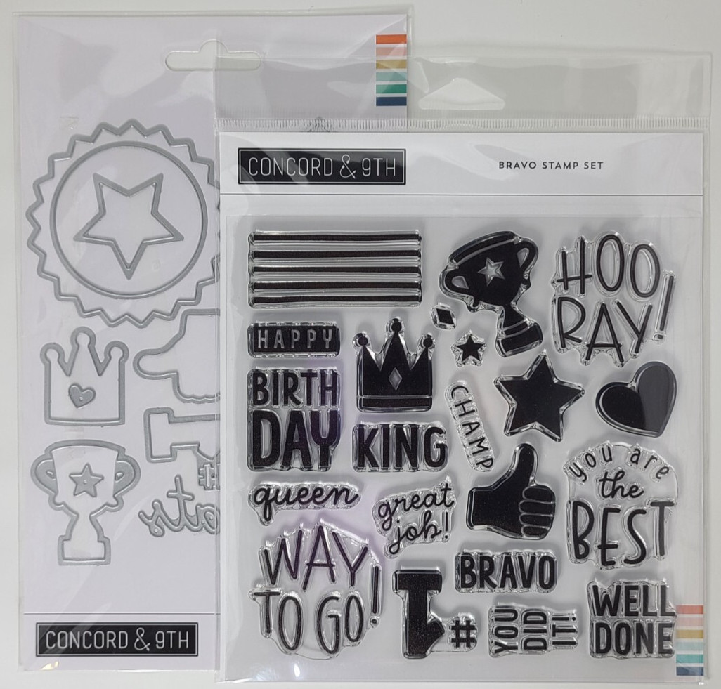 Concord & 9th Bravo Stamp & Die Set