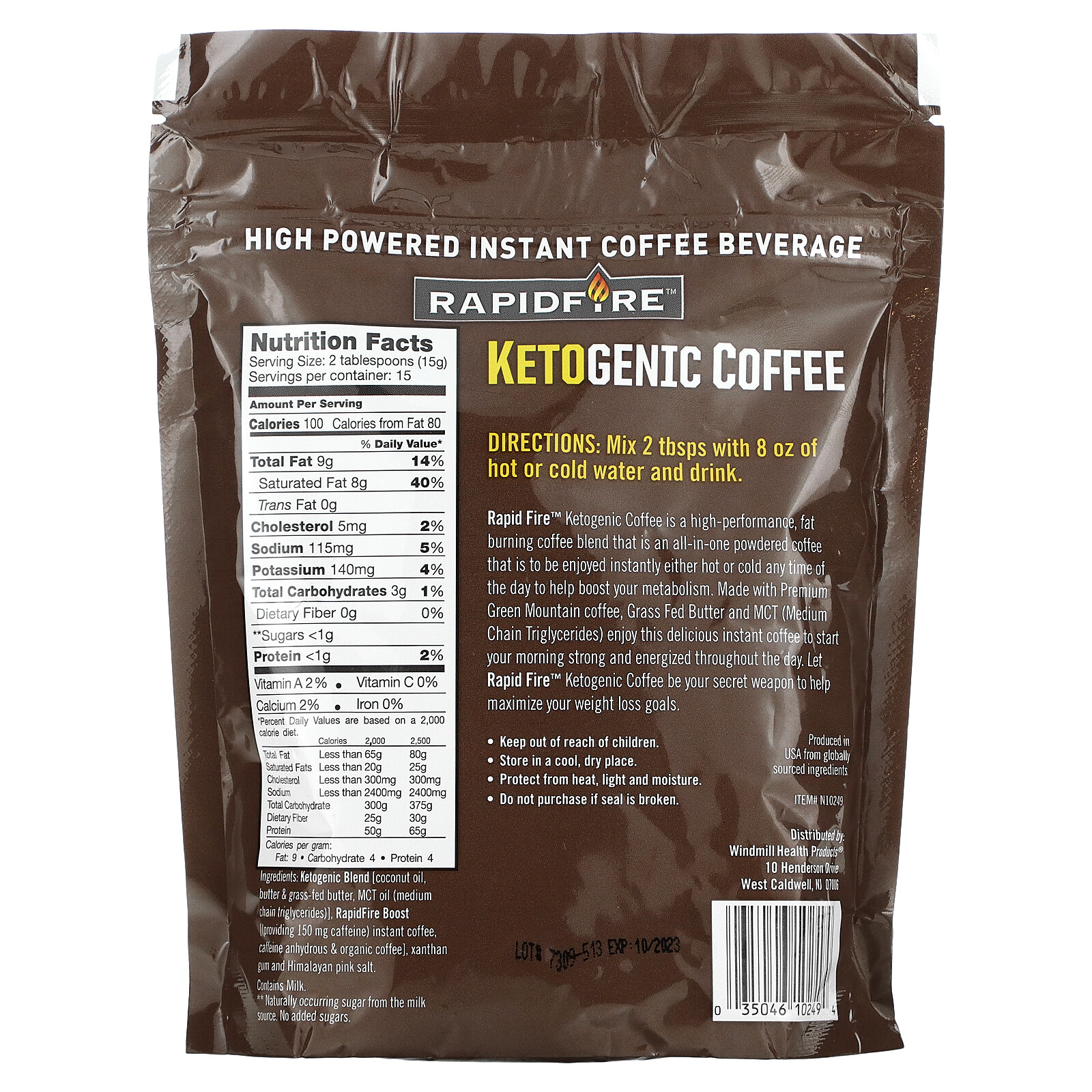 Ketogenic Coffee, 7.93 oz (225 g)