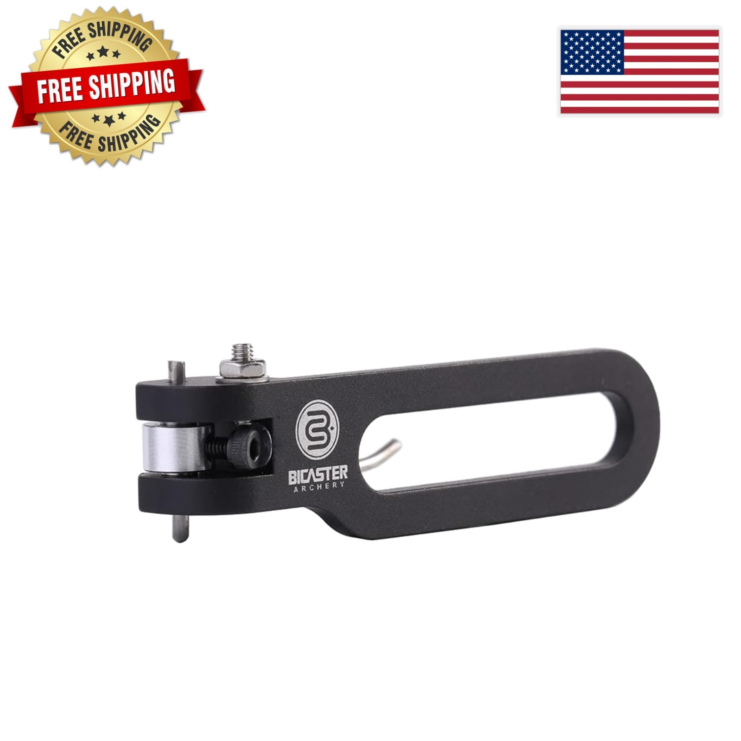 Precision Magnetic Arrow Rest with Adjustable Needle for Recurve Bow Performance