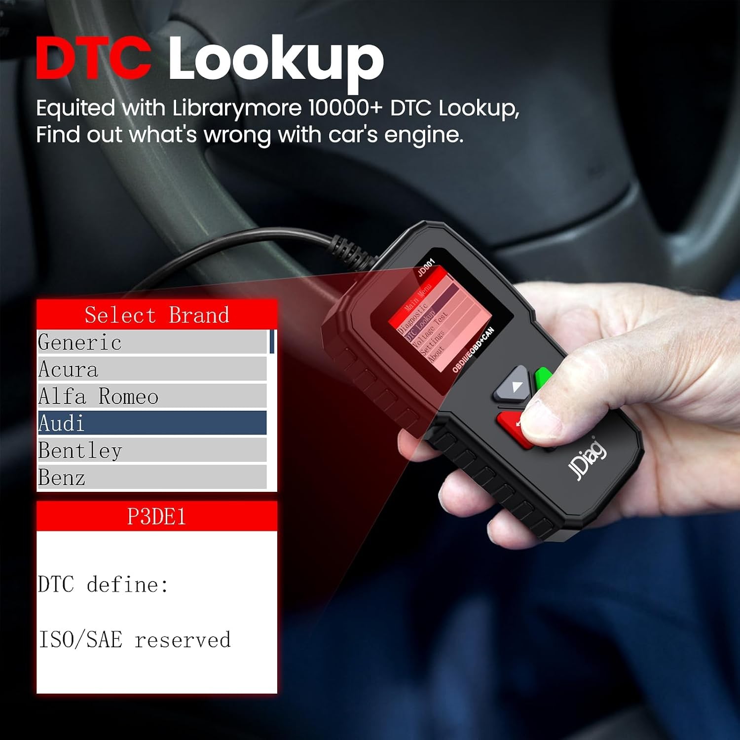Code Reader For Chrysler Aspen Dodge Ram 1500 2500 3500 5.7L Check Engine Light