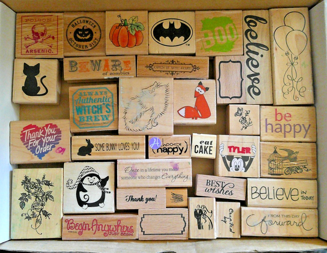 Variety Wooden Rubber Stamps Art Craft Card Making Flowers Animals & More Stamp