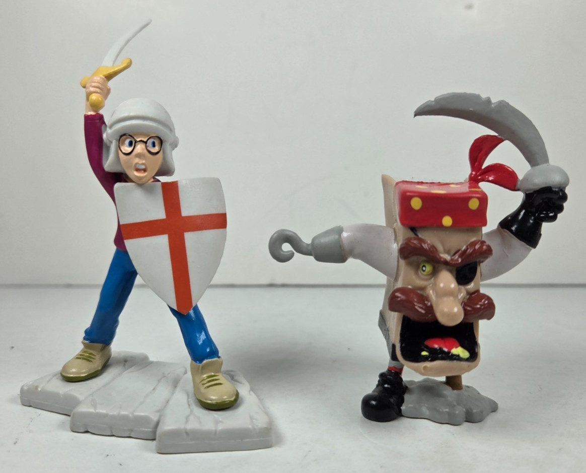 Decopac Pagemaster Richard and Adventure Cake Topper Set 1994 Applause