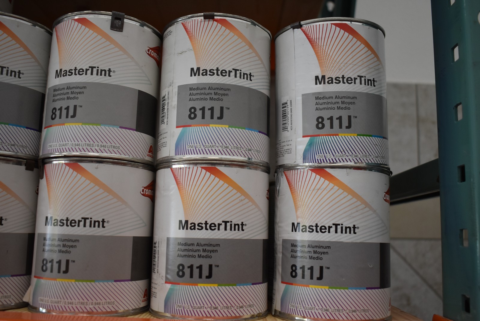Cromax ChromaBaseMasterTint 811J Quart Medium Aluminum by Axalta