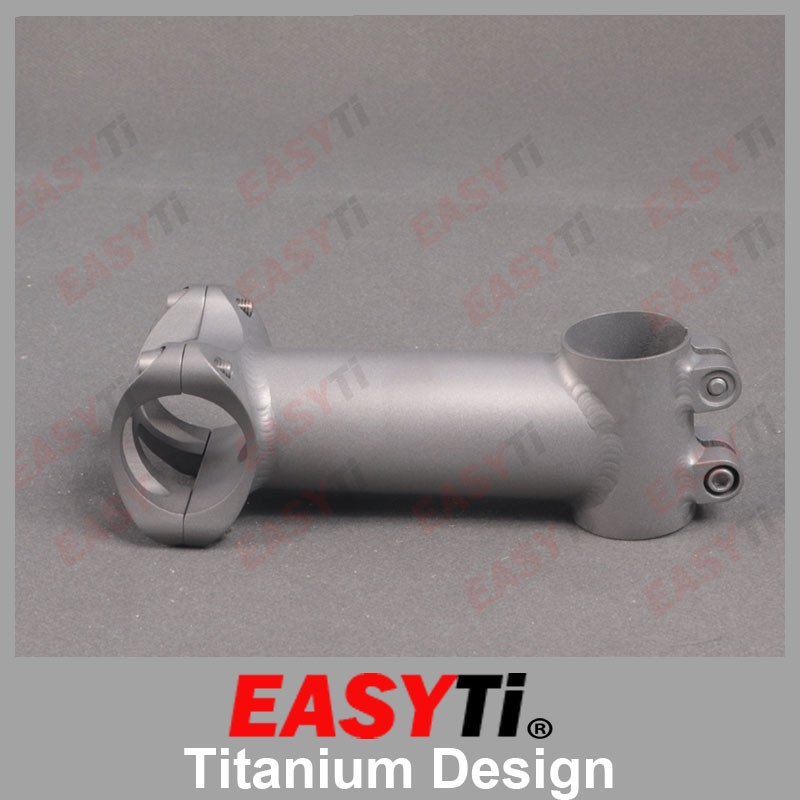 EasyTi Titanium Sandblasted Stem 25.4/ 31.8mm XC DH MTB Road Bike Stem 50-120mm