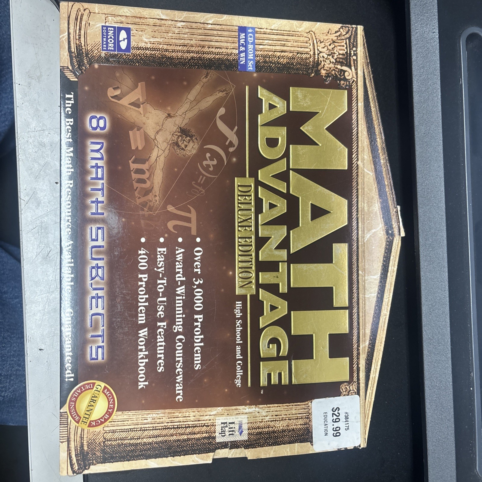 Math Advantage Deluxe Edition CD-ROM Pre-Algebra & Pre-Calculus + Complete Set