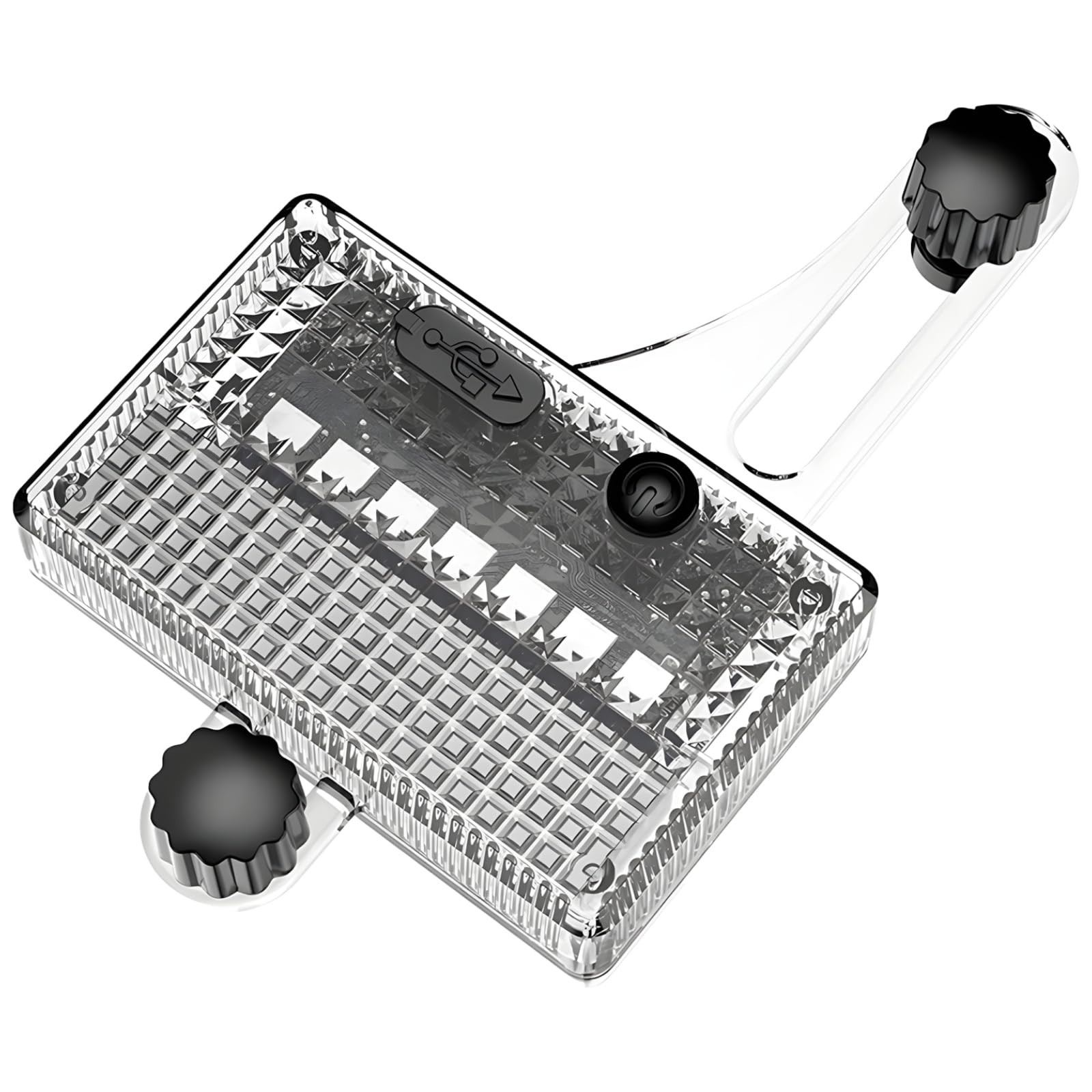 LED Wheel Light for Bikes Solar Rechargeable 30+ Effects 7 Color Options