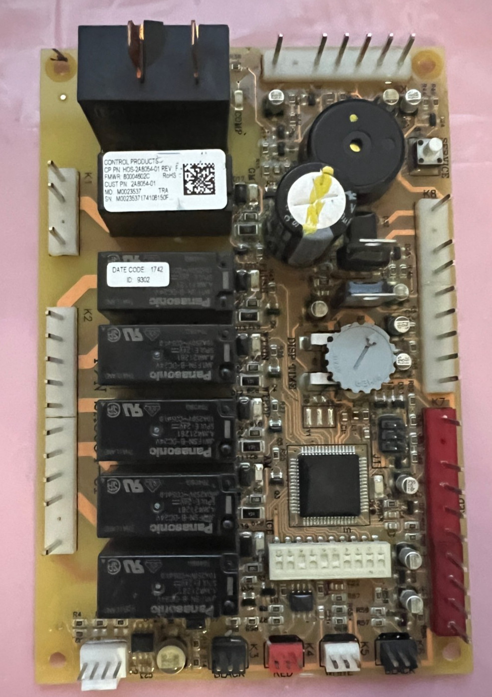 Hoshizaki HOS-2A8054-01 Ice Machine Control Board 2A8054-01