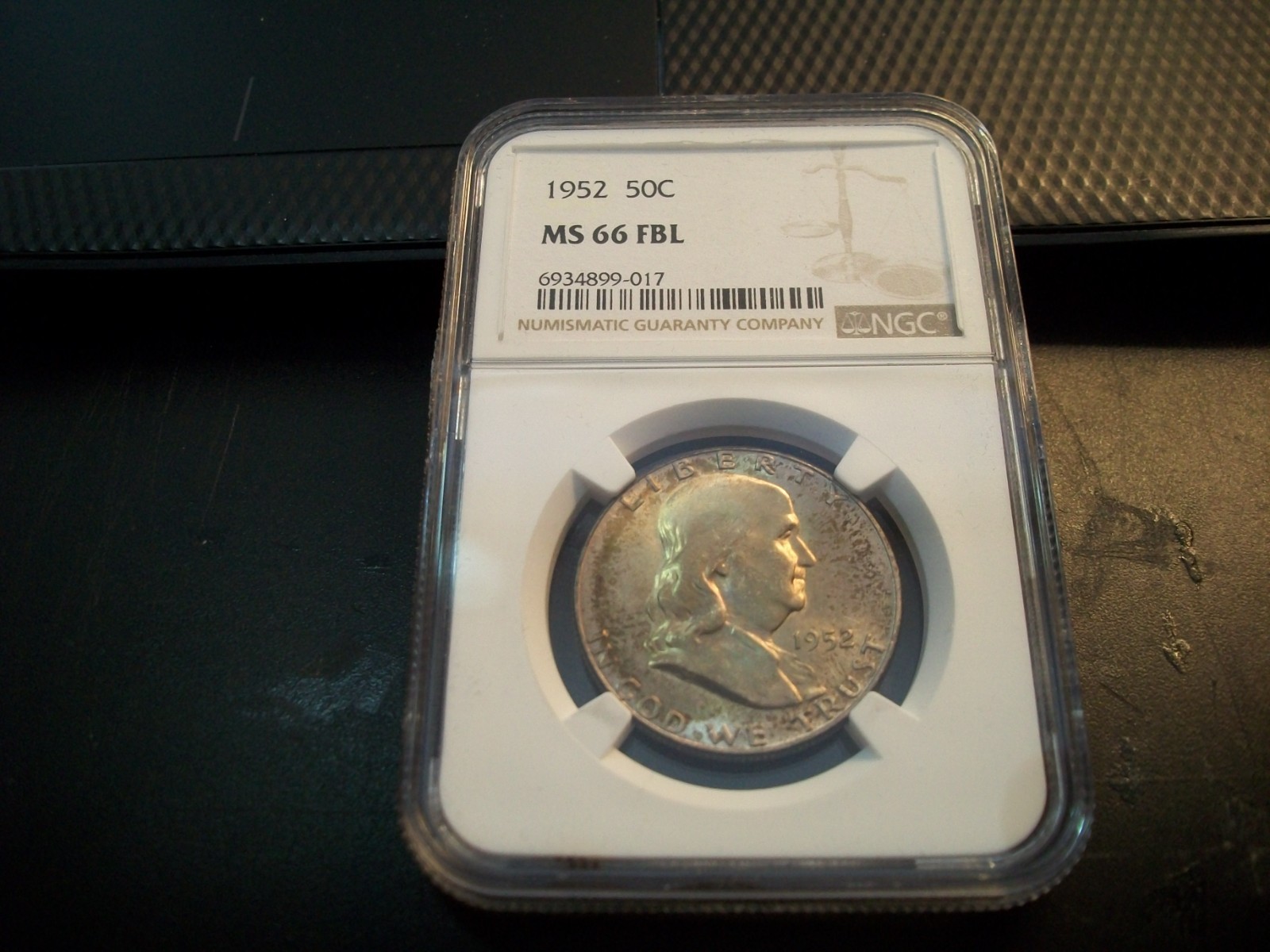 1952 Franklin Half Dollar  MS66 FBL NGC CERTIFIED