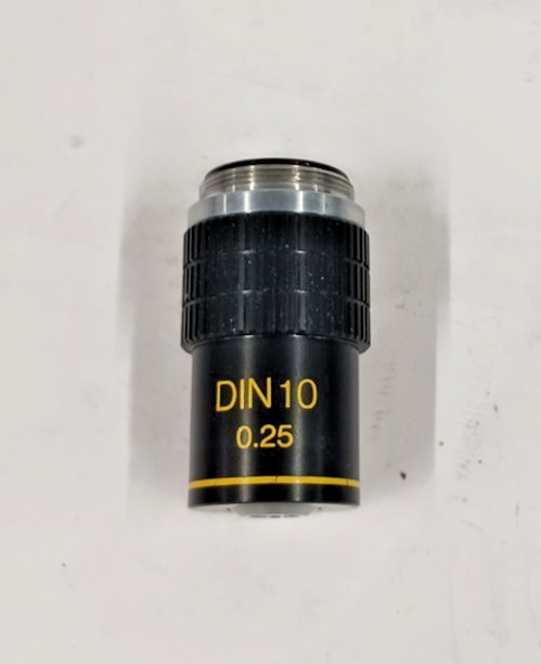 SWIFT DIN Microscope Objective Lens 4 X, 10x, 40x, 100x