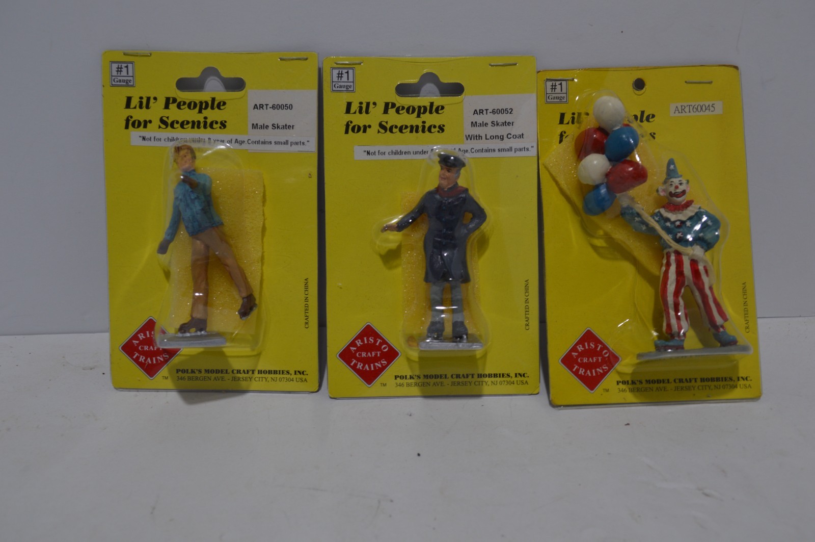 LIL PEOPLE FOR SCENICS ART TOTAL THREE, ART 60045, 60050,60052