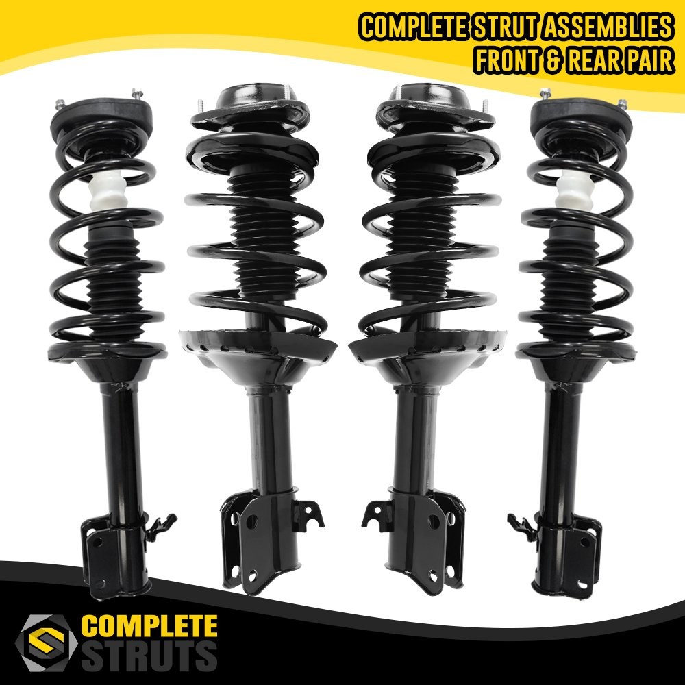 Front & Rear Complete Struts & Coil Springs for 2006-2008 Subaru Forester