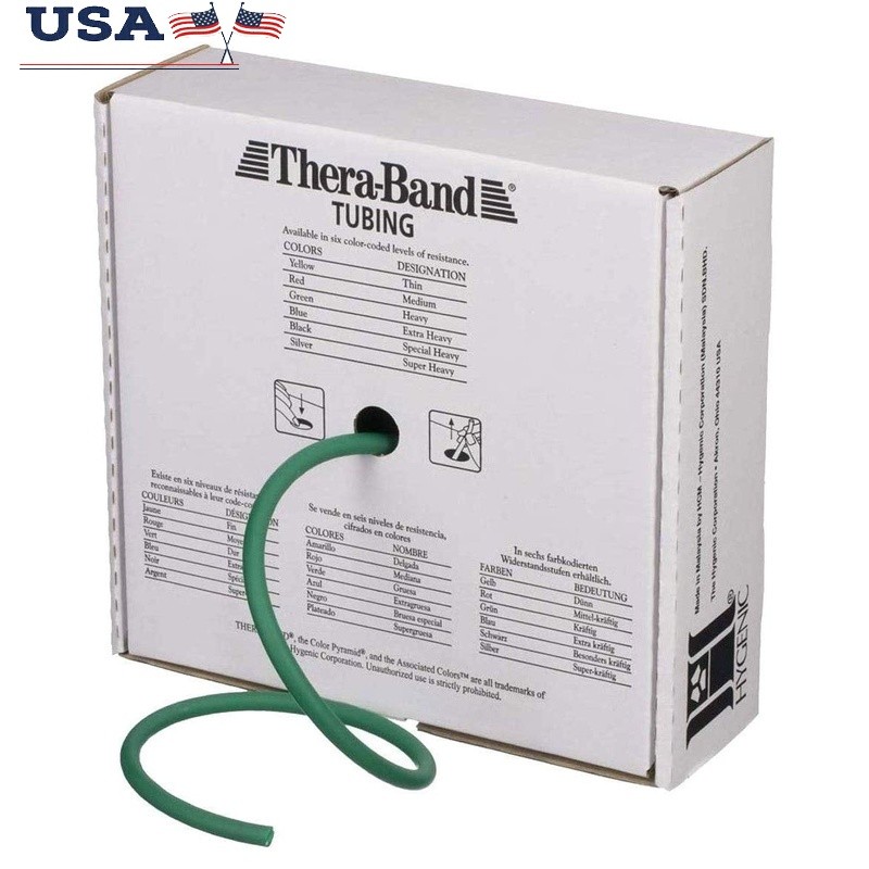 Professional Latex Resistance Tubing Fitness Bands Strength Training & Rehab New