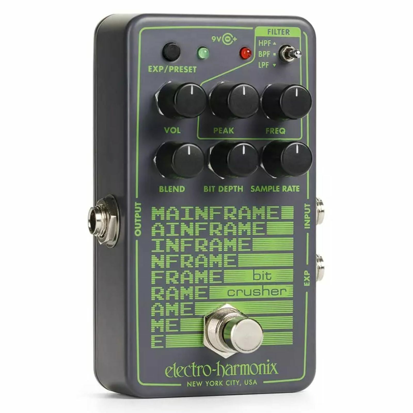 Electro-Harmonix Mainframe Bit Crusher Effects Pedal