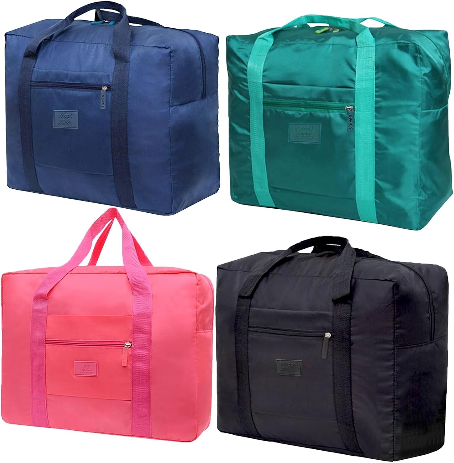 Foldable Waterproof Travel Duffel Bag Lightweight Carry-On Weekender Tote