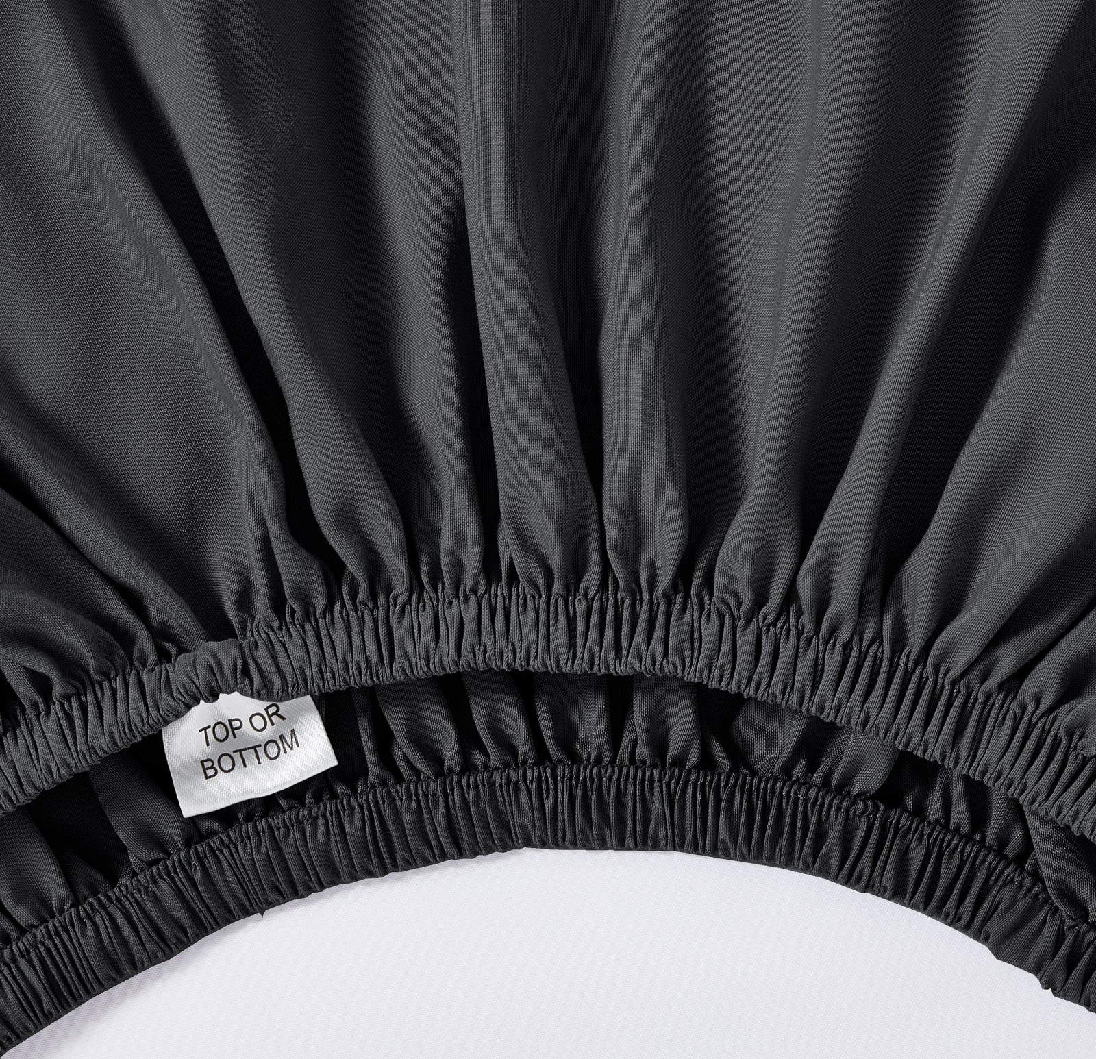 Comfort Chill Microfiber Bed Sheet Set Queen Rich Black 4 Piece