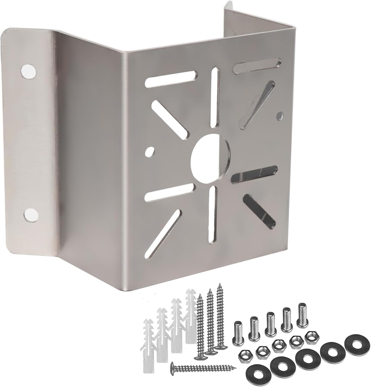 Universal Corner Mount for Security Camera, Stainless Steel Mounting Corner Brac