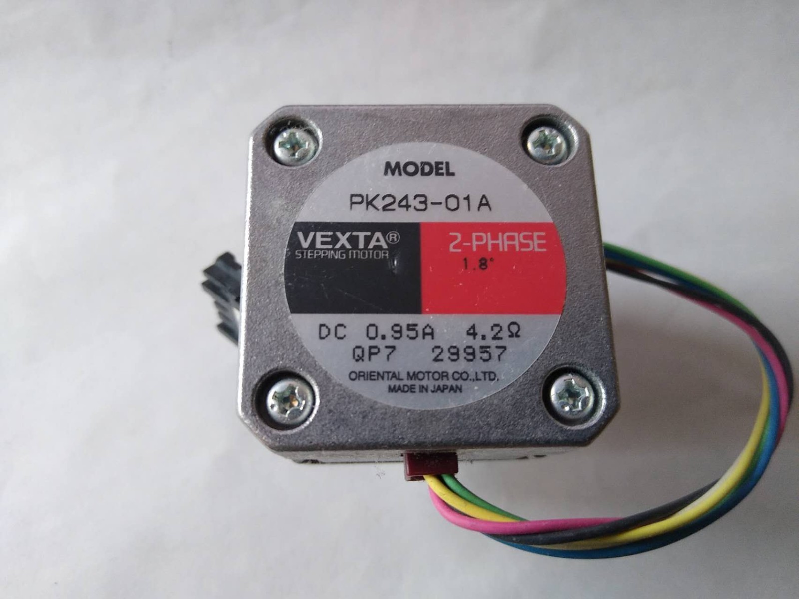 PK243-01A Vexta Stepping Motor 2 Phase 1.8 Degree