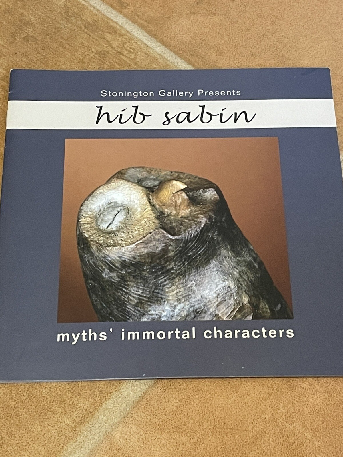 Hib Sabin Myths' Immortal Characters Stonington Characters Catalog Paperback