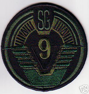 STARGATE SG-9 OLIVE DRAB PATCH - SG9od