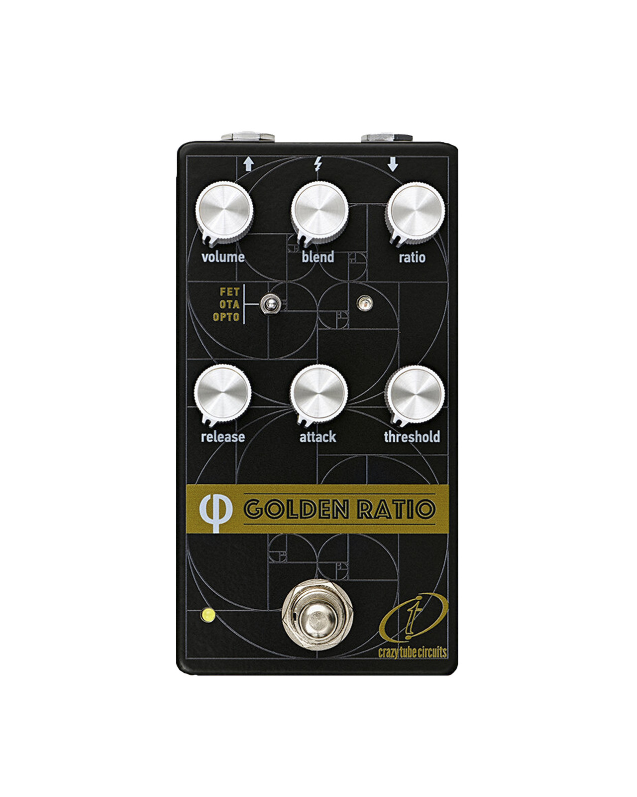 Crazy Tube Circuits Golden Ratio Phi V2 Compressor Pedal
