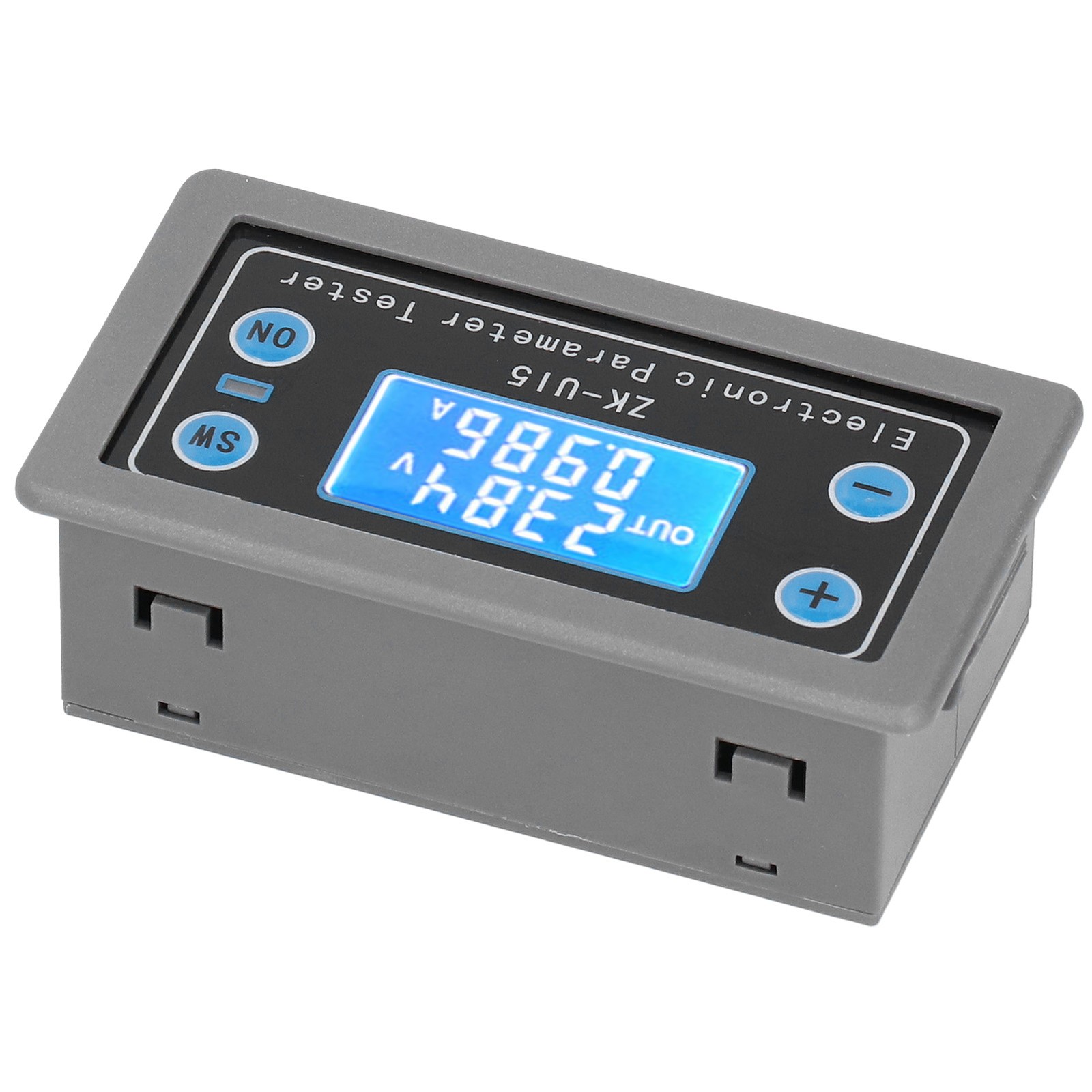 ZKU15 Voltage Current Testing Meter LCD Digital Display Volt Ammeter CS