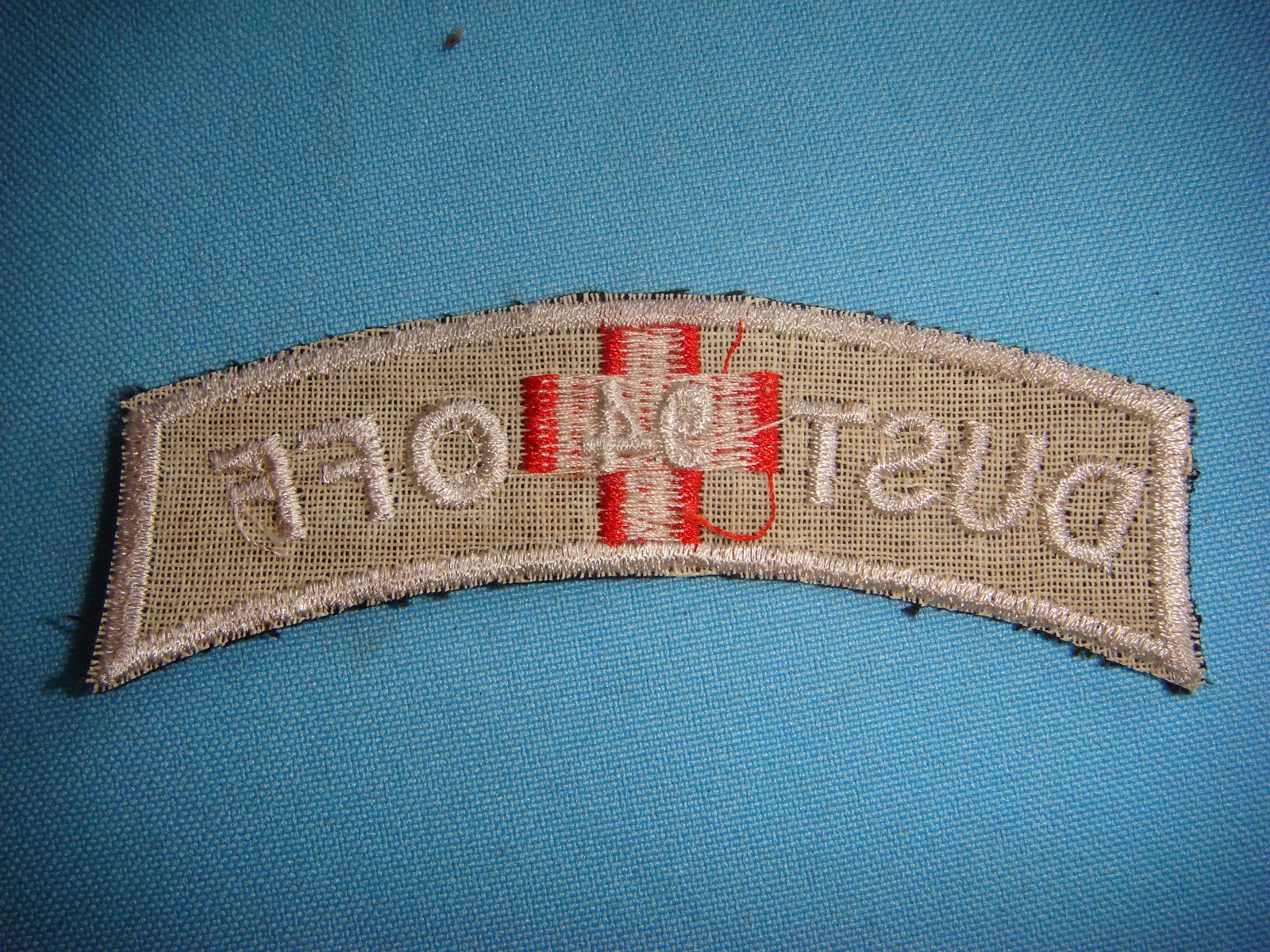 TAB PATCH US 94th MEDICAL DETACHMENT DUST OFF