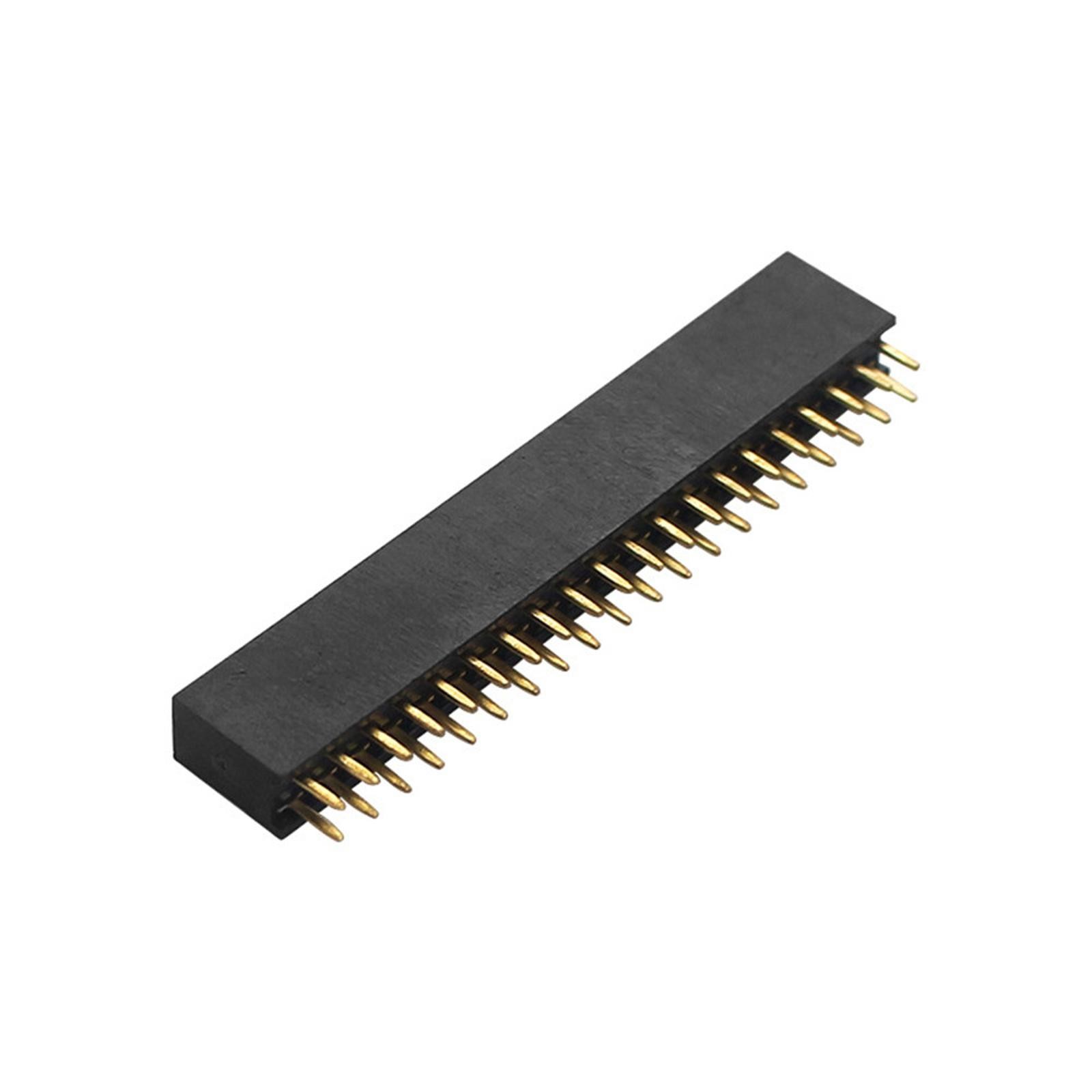 4x 2x20 PIN Socket Dual Male Header Pin Connector for Raspberry Pi Zero/Zero W