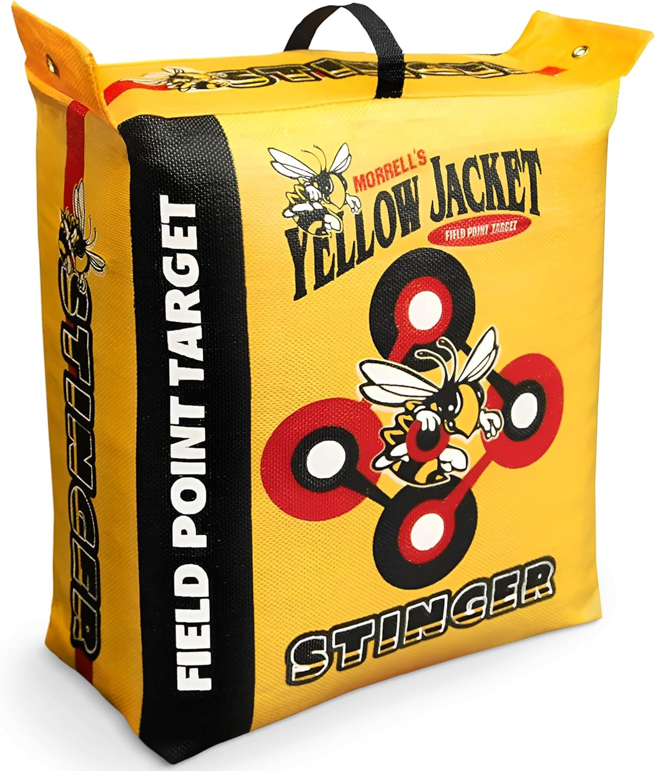 Yellow Jacket Stinger, Field Point Archery Target with 2 Shooting Sides & 10 Bul