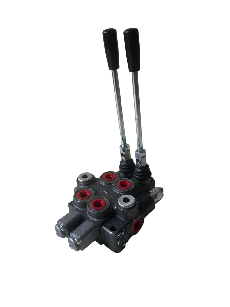 TORA 21 GPM (80L)  Hydraulic Monoblock Control Valve with 2 Levers, 3/4" BSP
